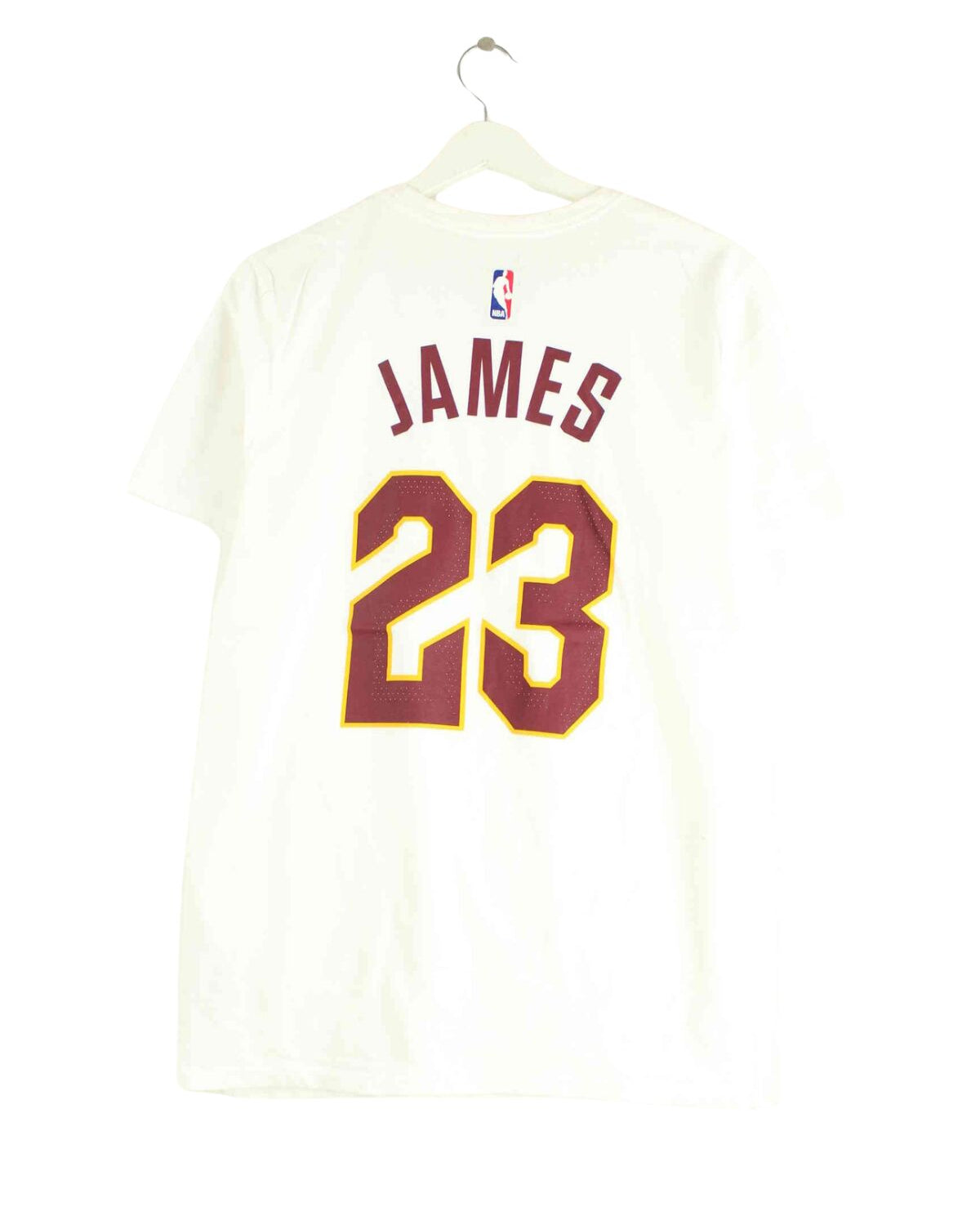 Nike Cavs James #23 T-Shirt Weiß M (back image)