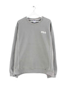 Fila y2k Embroidered Sweater Olive L (front image)