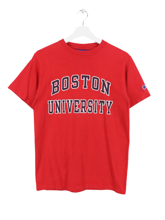 Champion Boston University T-Shirt Rot S