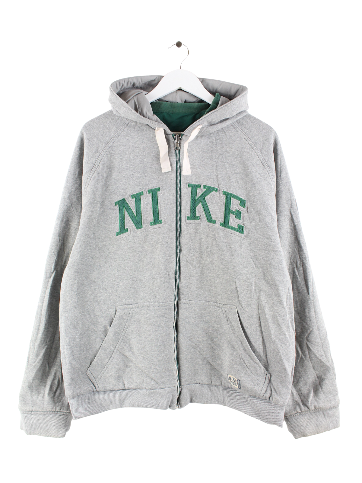 nike fleece reversible jacket