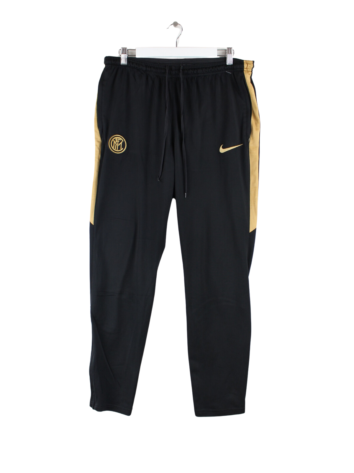 Nike Inter Milan Embroidered Track Pants Black M Peeces