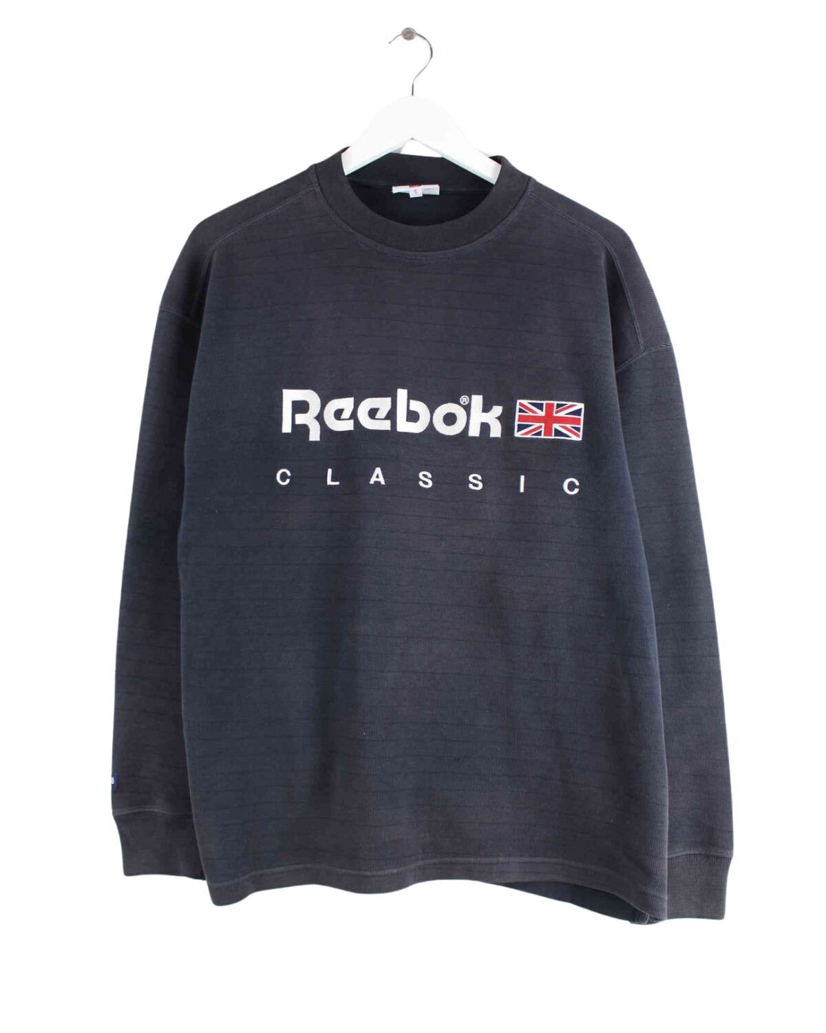 Reebok Embroidered Sweater Schwarz S (front image)