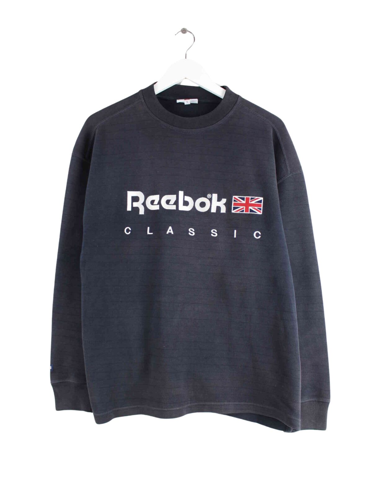 Reebok Embroidered Sweater Schwarz S (front image)