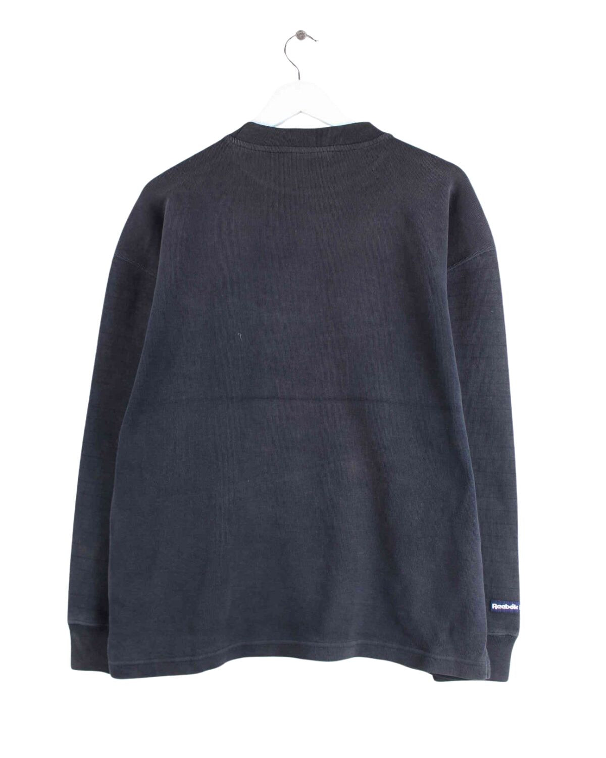 Reebok Embroidered Sweater Schwarz S (back image)