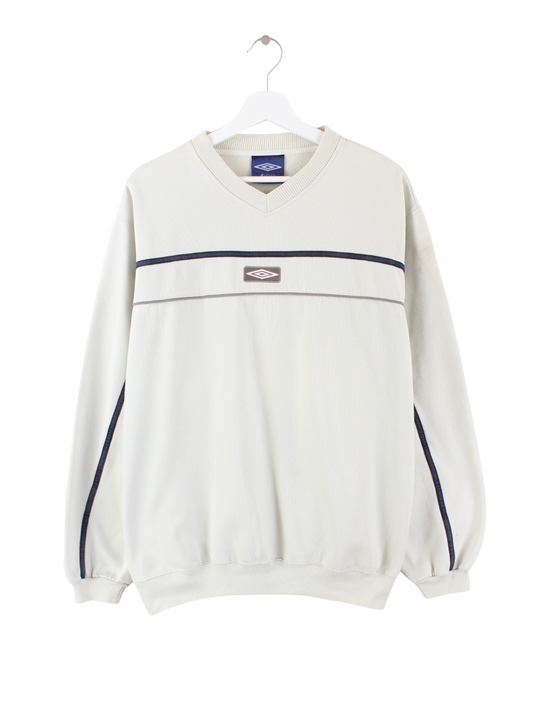 Umbro Embroidered Sweater Beige L