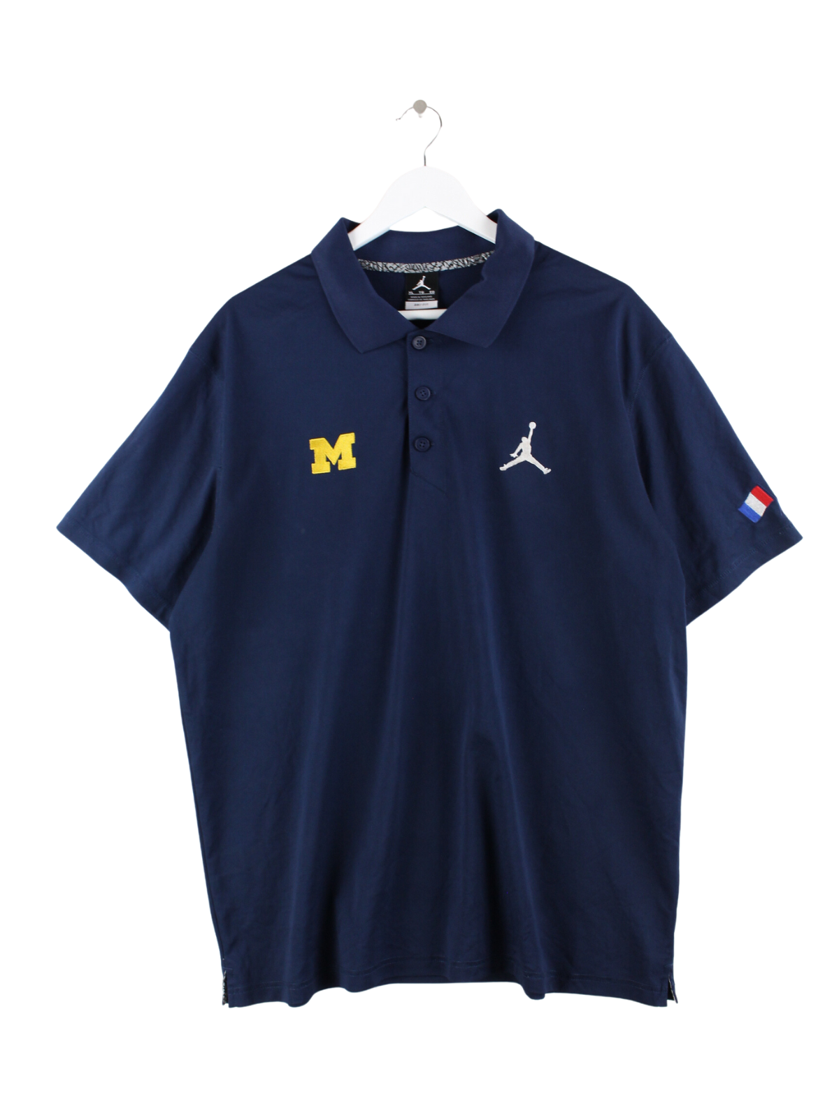 jumpman michigan polo