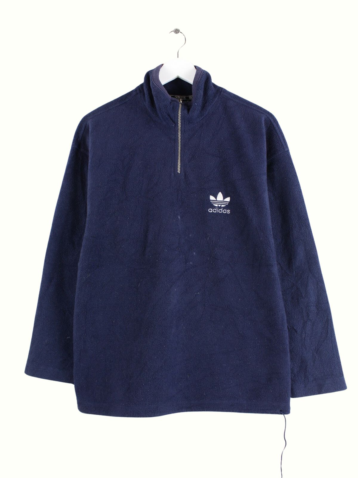 adidas vintage half zip