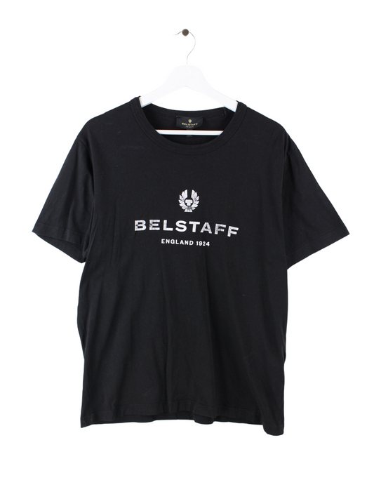 Belstaff Print T-Shirt Schwarz S