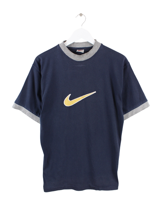 Nike 90s Embroidered T-Shirt Blau S
