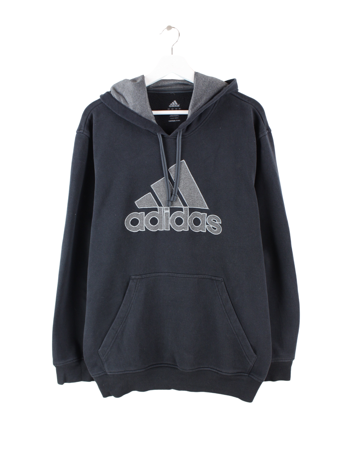 Adidas Embroidered Hoodie Black XL Peeces