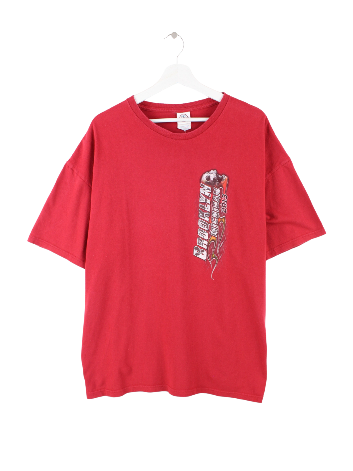Delta Brooklyn Michigan T-Shirt Rot XXL