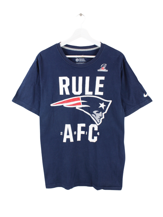 Nike NFL New England Patriots T-Shirt Blau L