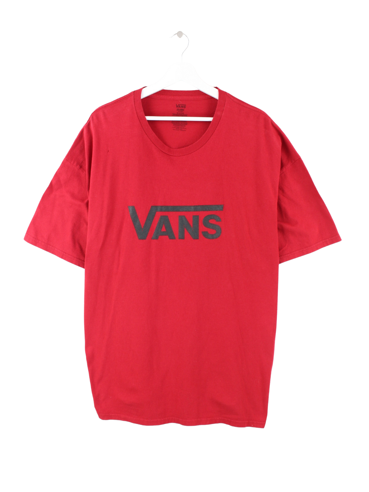 Vans Print T-Shirt Rot XXL
