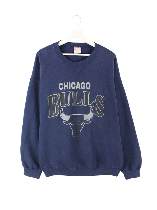 Hanes Chicago Bulls Sweater Blau XXL