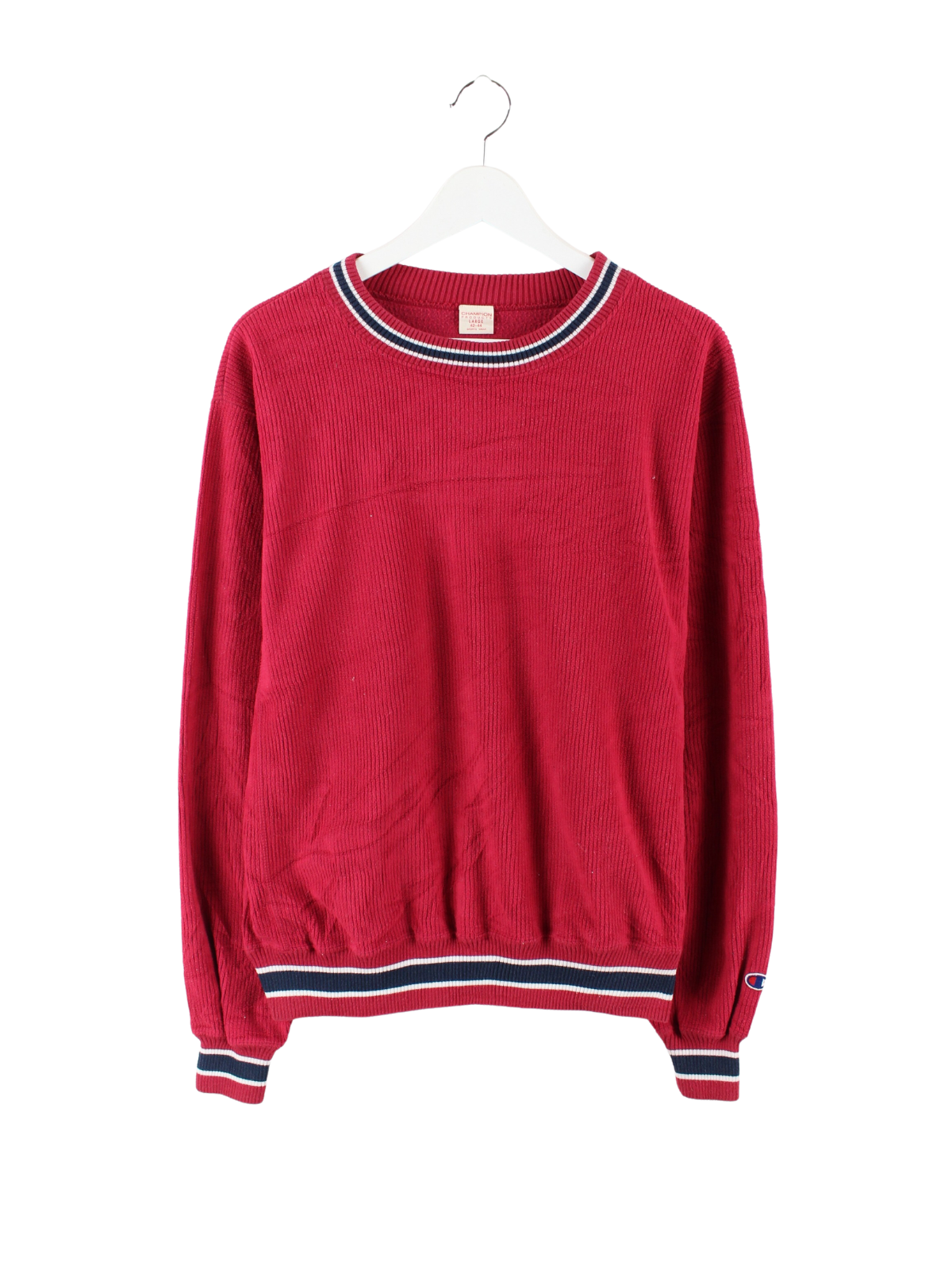 Champion 70s Basic Sweater Red L