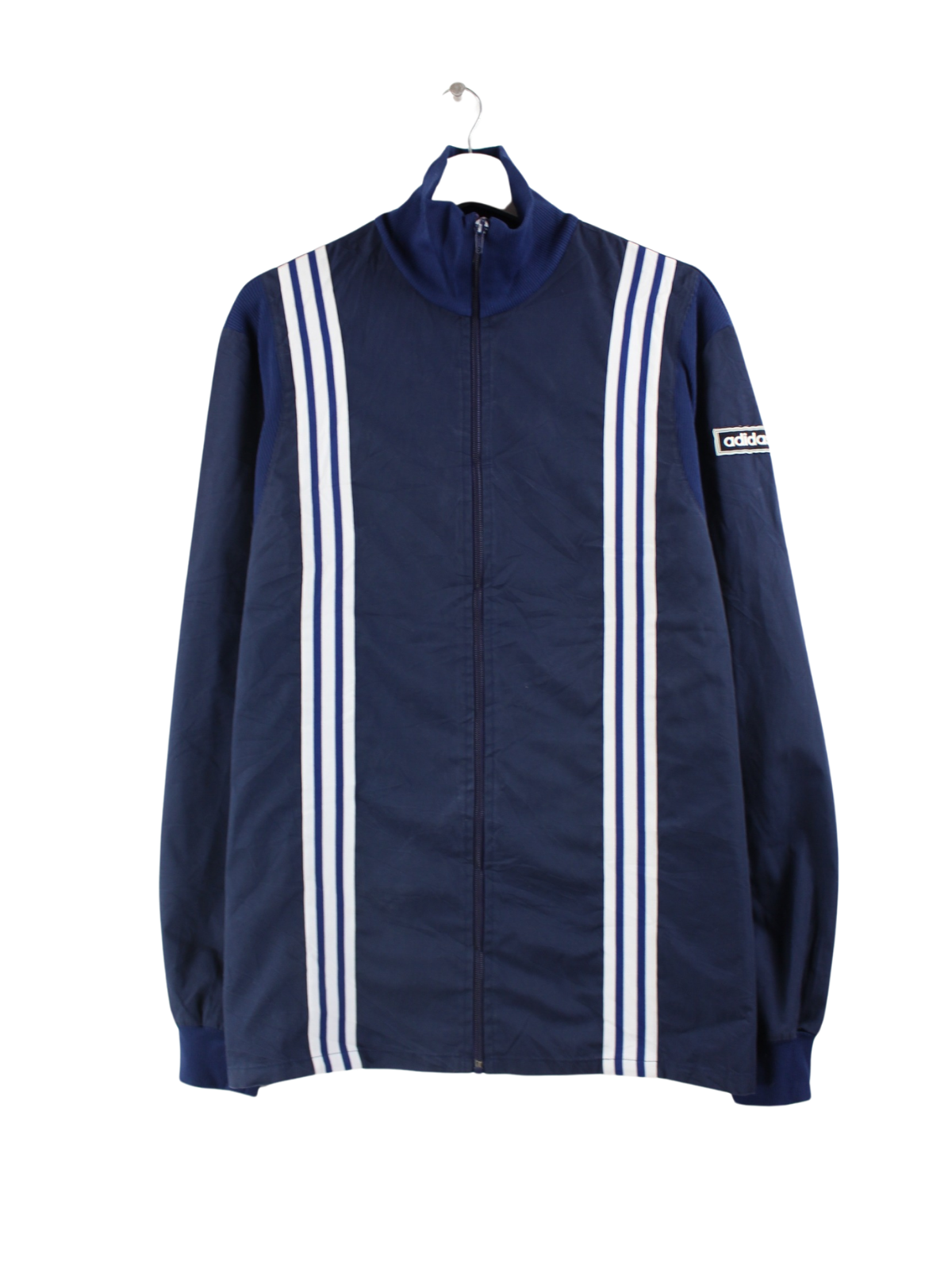 Adidas 80s Vintage Trefoil Track Jacket Blue L Peeces