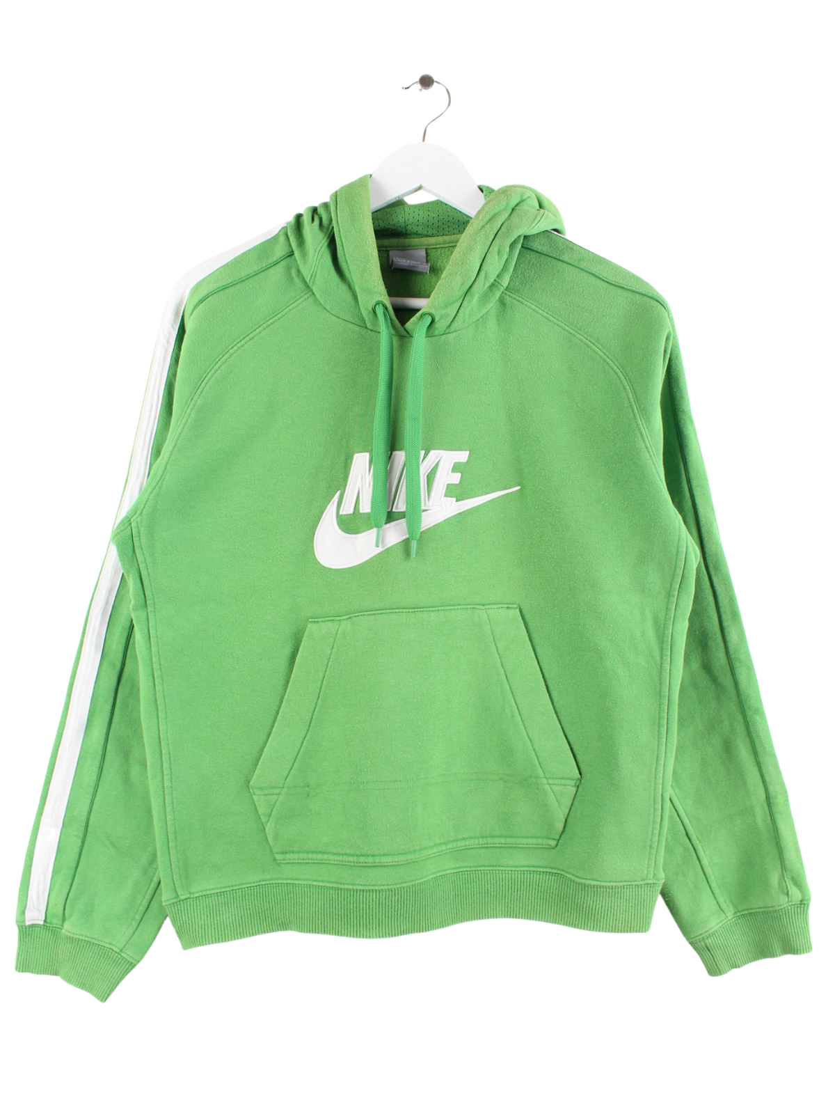 Nike Embroidered Logo Hoodie Green S Peeces
