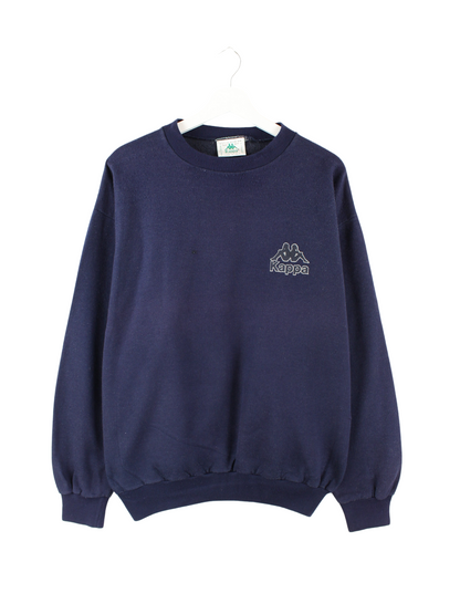 Kappa 80s Basic Sweater Blau L
