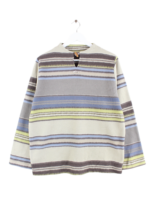 Fila Damen Striped Fleece Sweater Mehrfarbig L