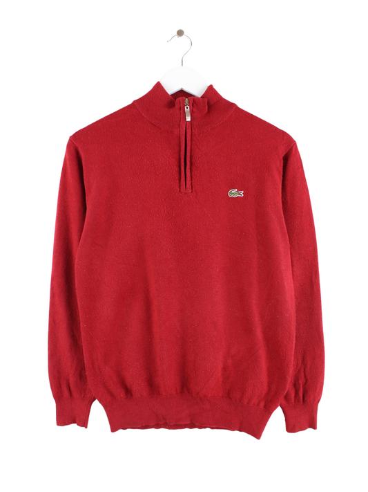 Lacoste Zip Pullover Rot S