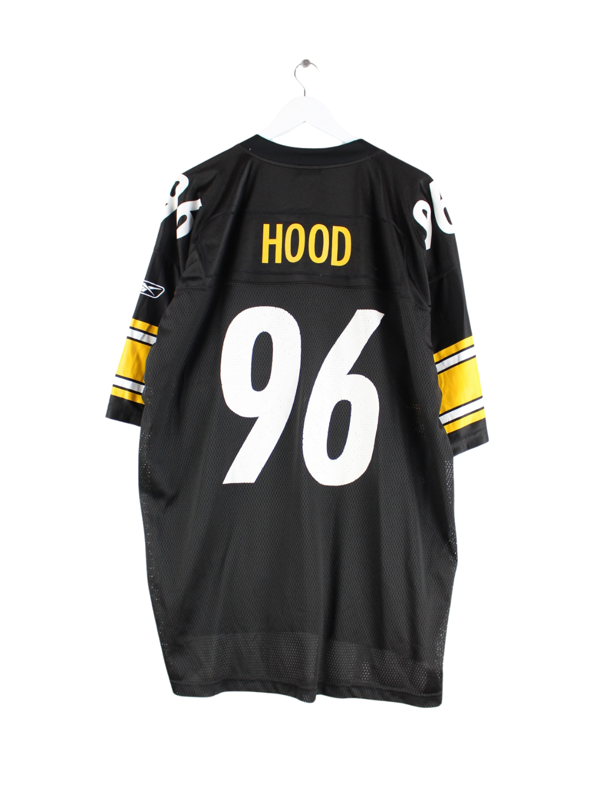 Blacked out steelers jersey on sale