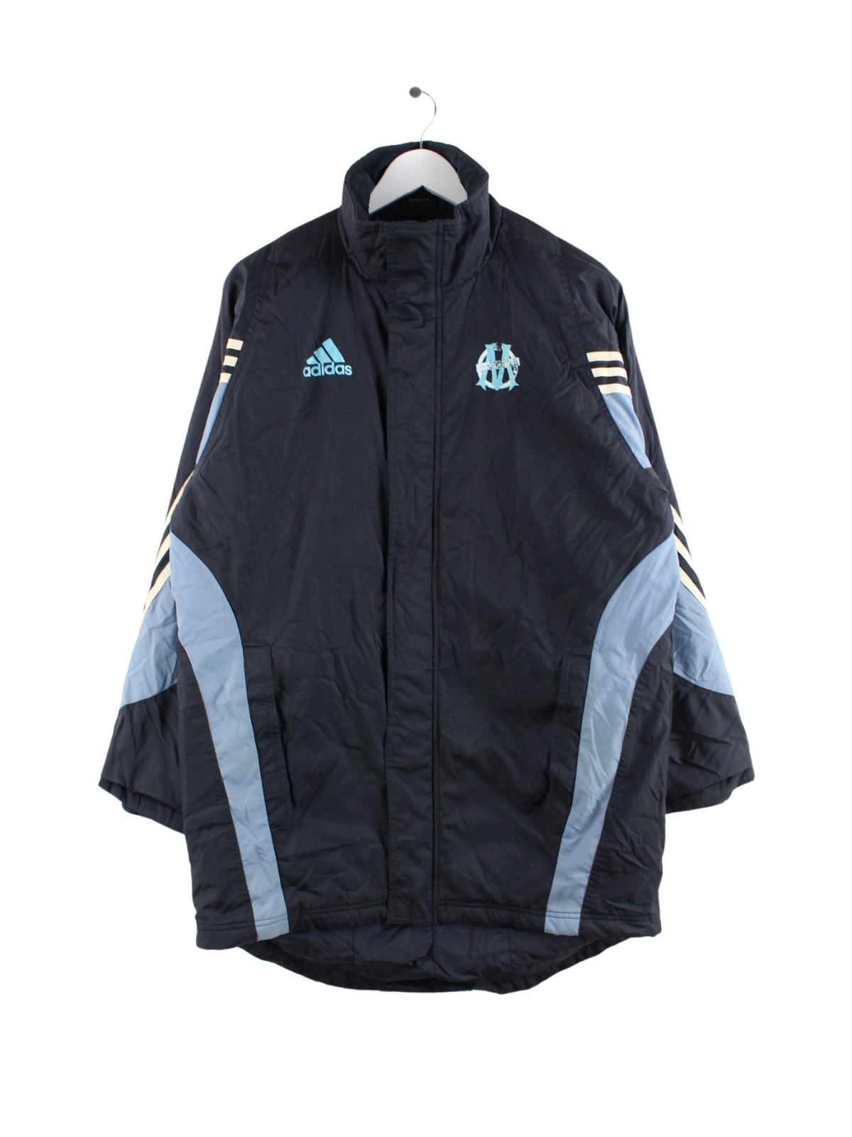 Adidas Olympique Marseille Jacke Schwarz XL