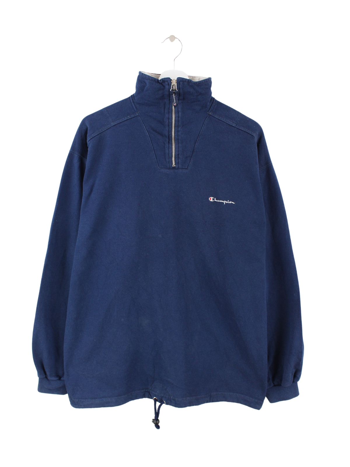 Champion Half Zip Sweater Blue L