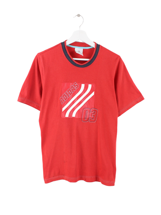 Adidas T-Shirt Rot S