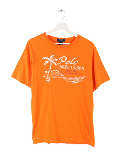 Ralph Lauren Print T-Shirt Orange XL