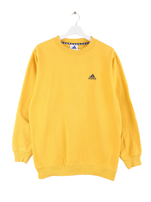Adidas 90s Basic Sweater Gelb L