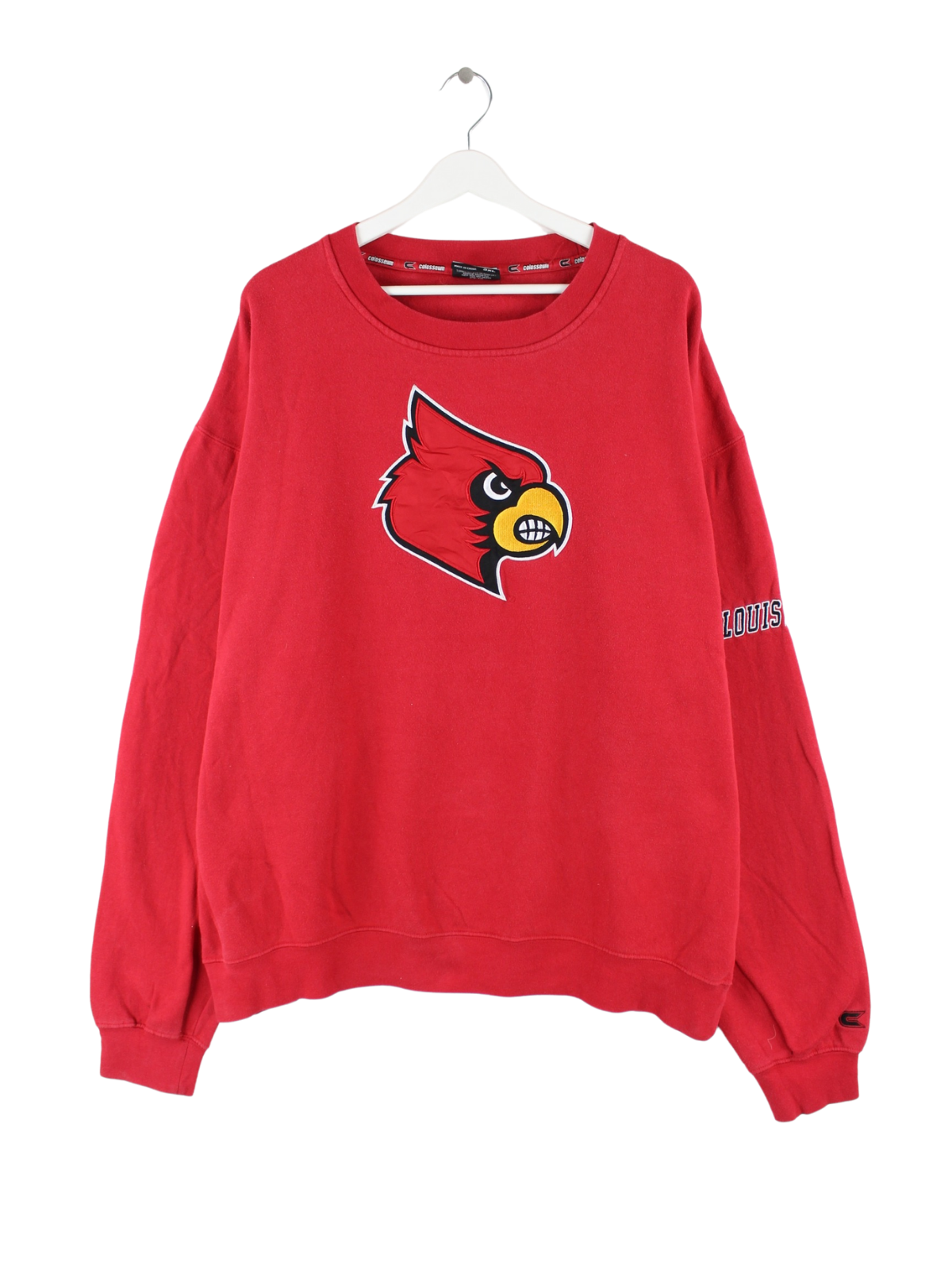 Colosseum Athletics 00s Cardinals Embroidered Sweater Red 3XL Peeces