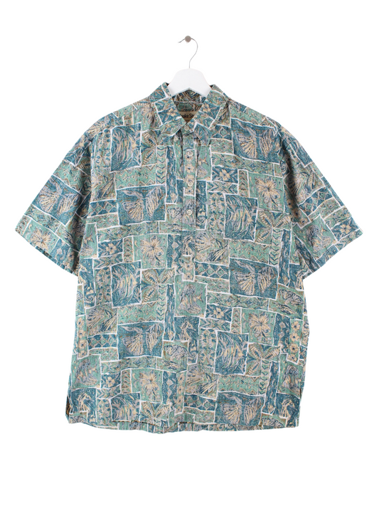 Vintage Hawaii Hemd Mehrfarbig M