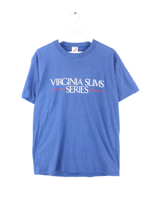 Jerzees Single Stitch T-Shirt Blau L