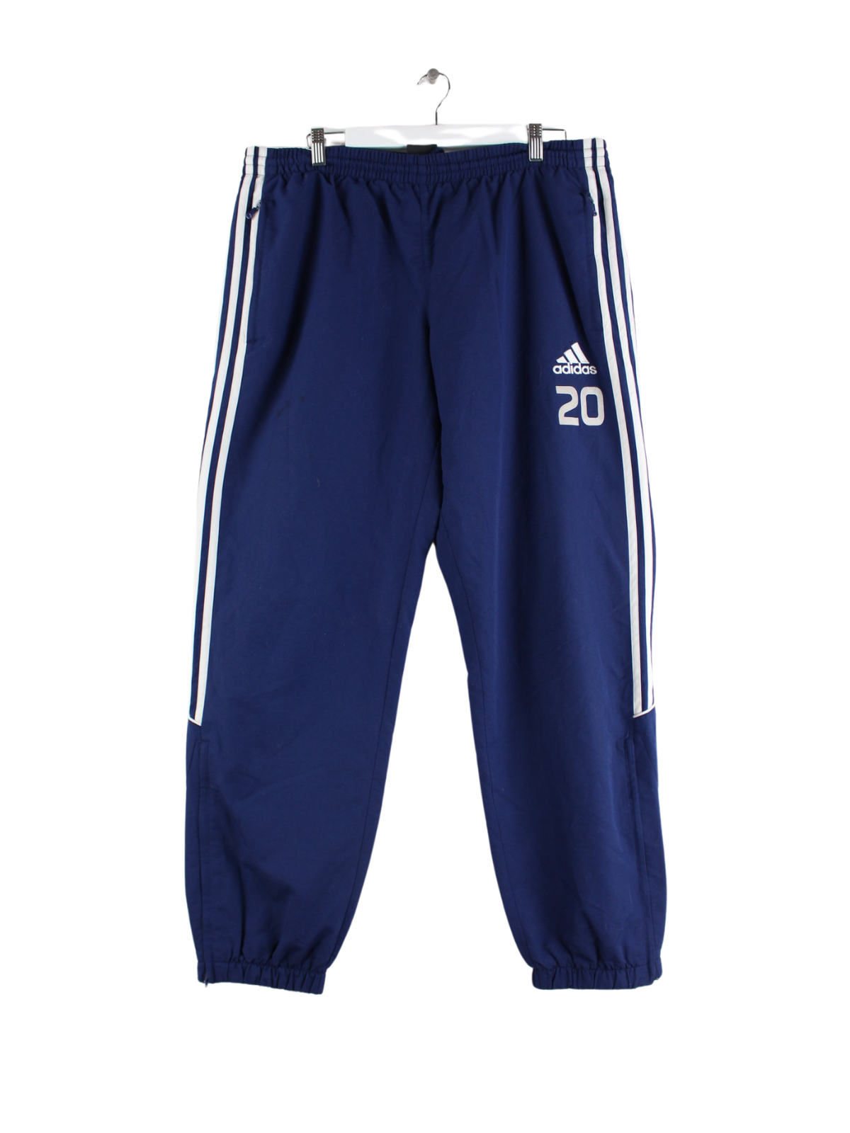 Blue adidas trackies on sale