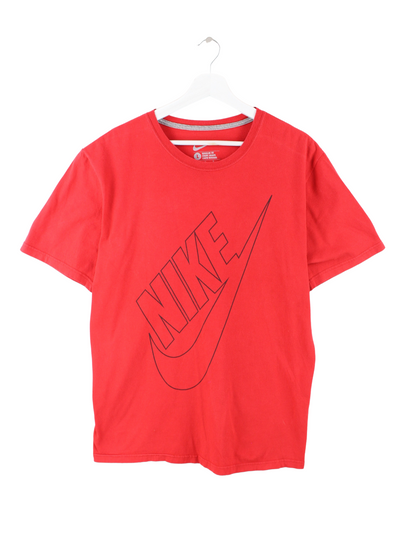Nike Print T-Shirt Rot L