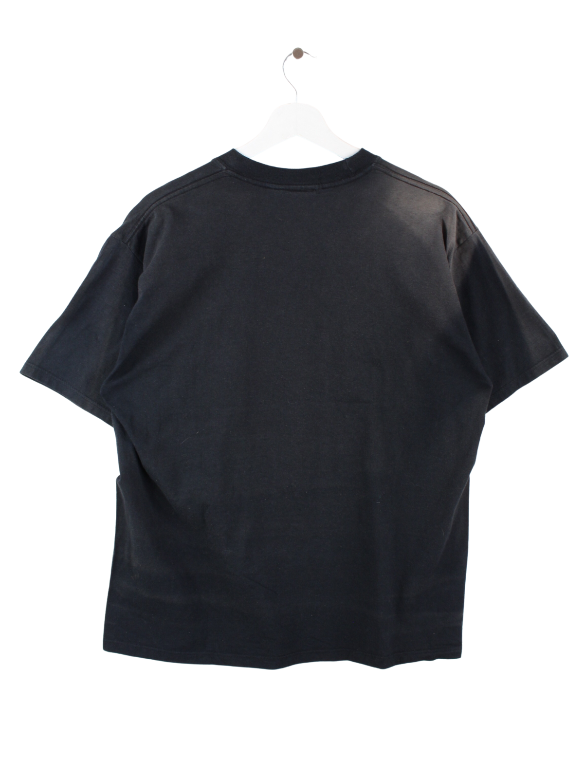 Vintage Print T-Shirt Black XL