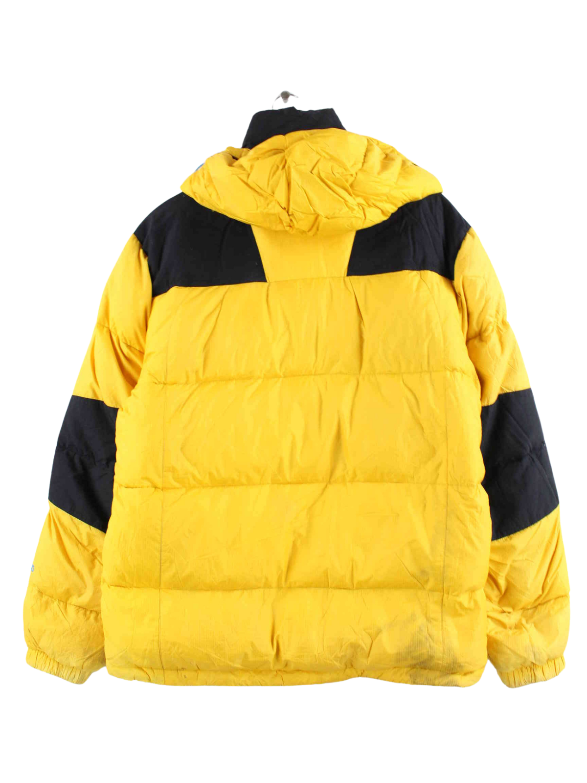 Yellow adidas 2025 puffer jacket