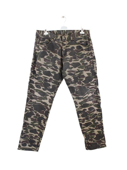 Carhartt Camouflage Jeans Grün / Beige W38 L34