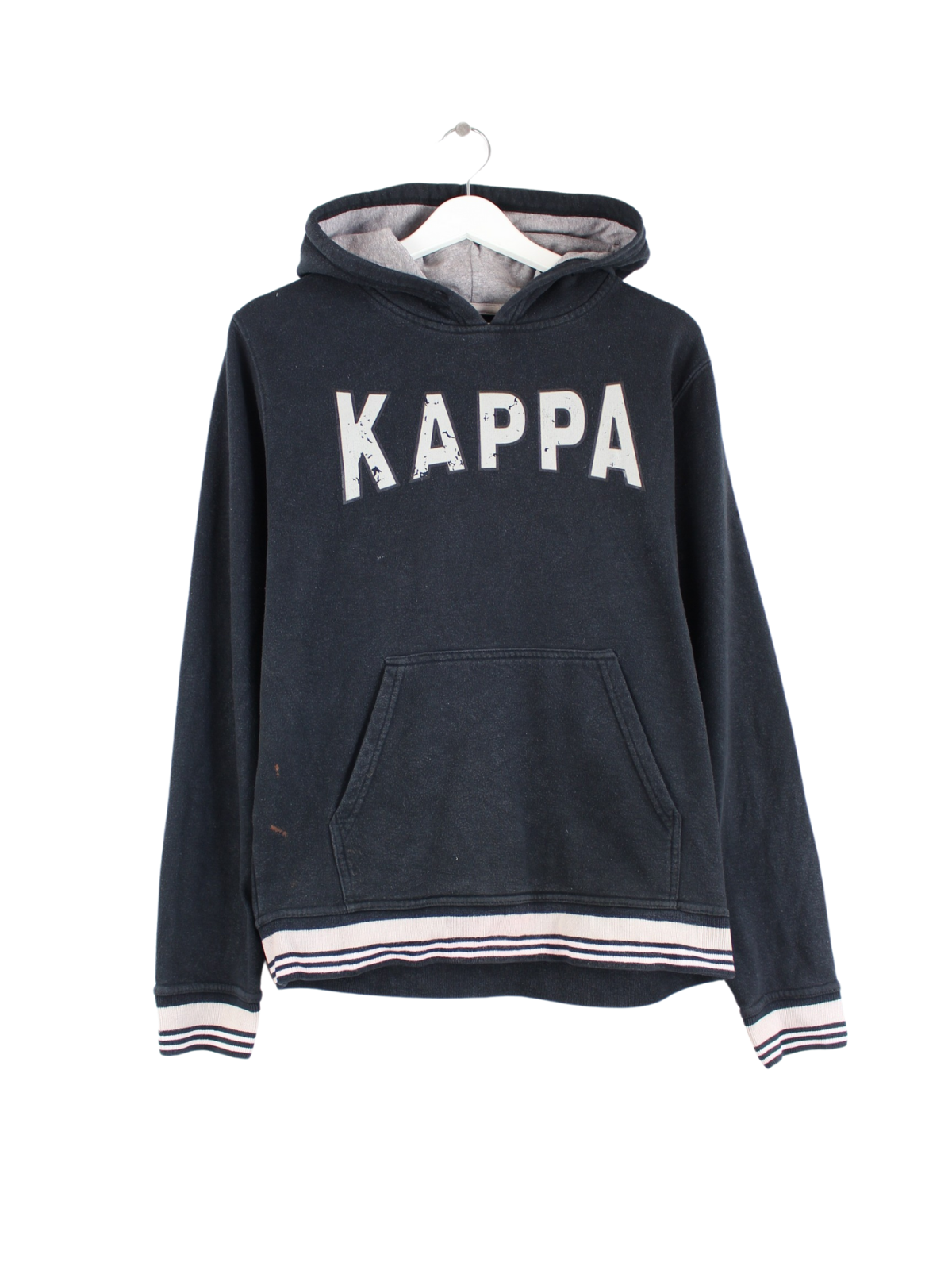 Black kappa hoodie sale