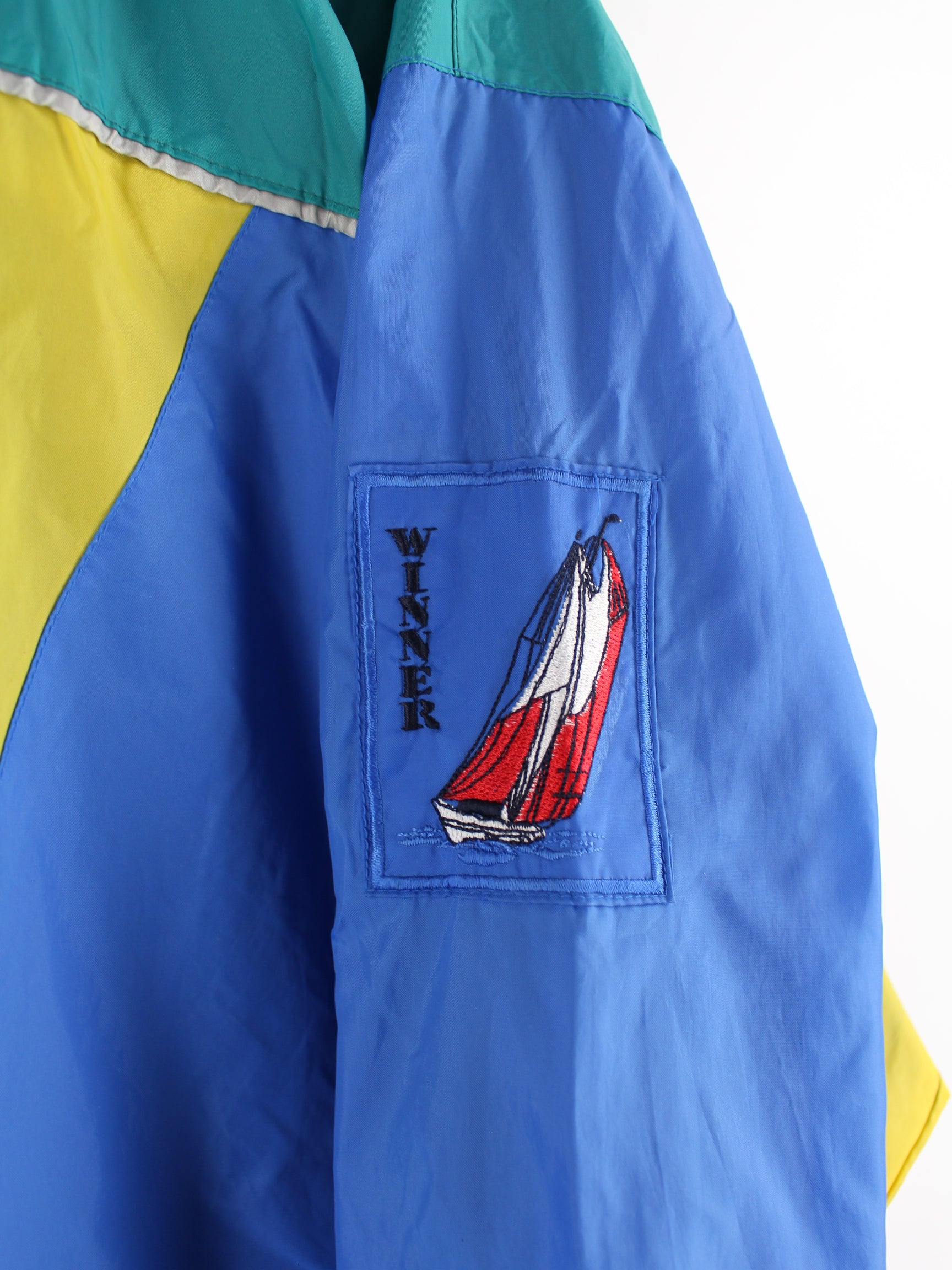 Vintage 80s Winner Sailing Jacket Multicolor S – Peeces