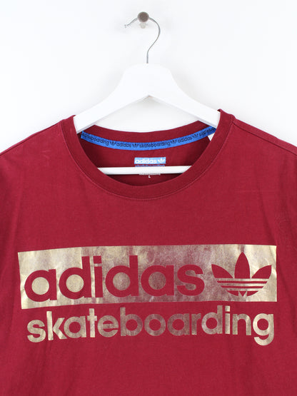 Adidas Skateboarding T-Shirt Rot L