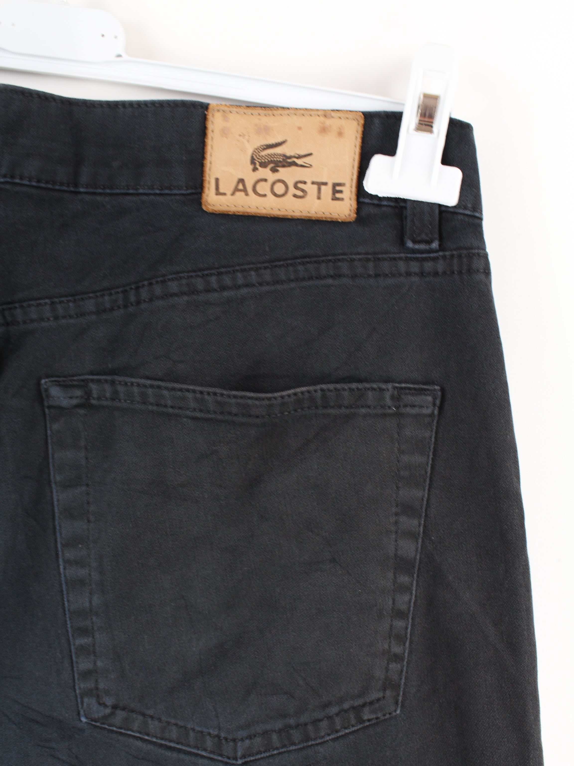 Black clearance lacoste jeans