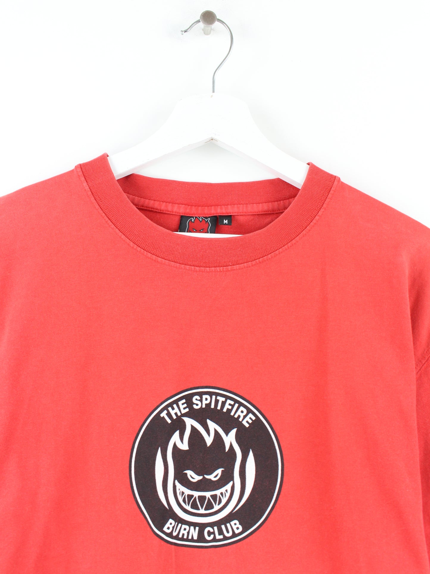 Burn Print T-Shirt Rot M
