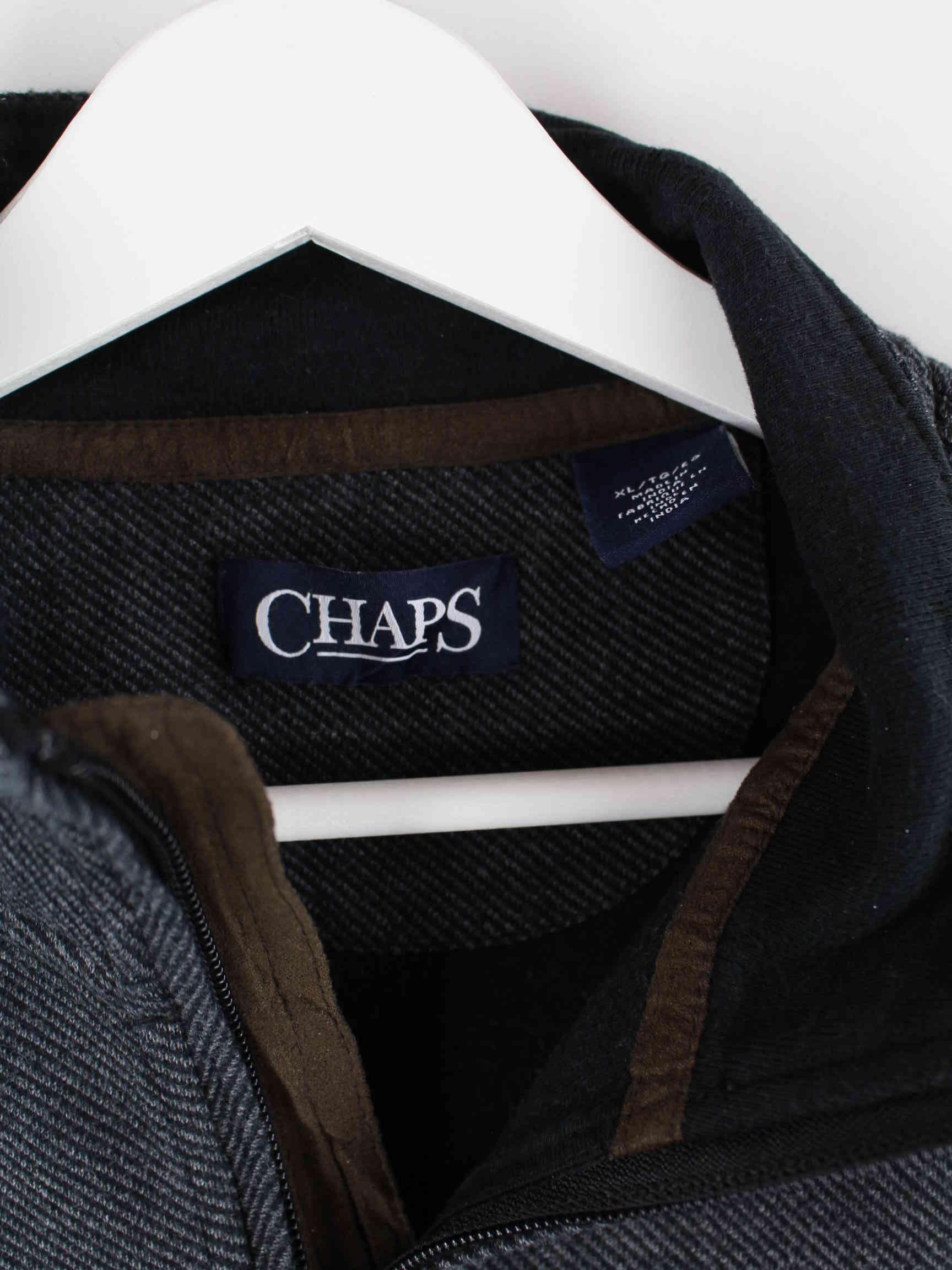 Chaps by Ralph Lauren Half Zip Sweater Grau XL (detail image 2)