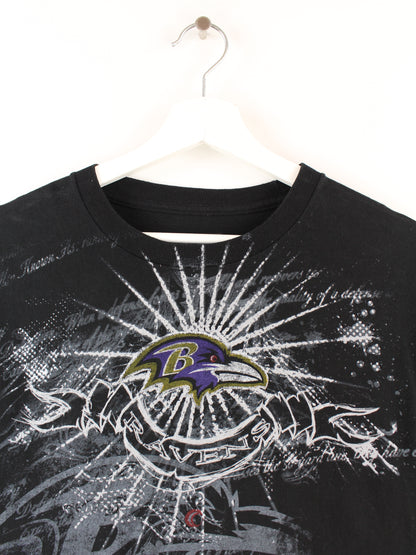 NFL Ravens Print T-Shirt Schwarz M