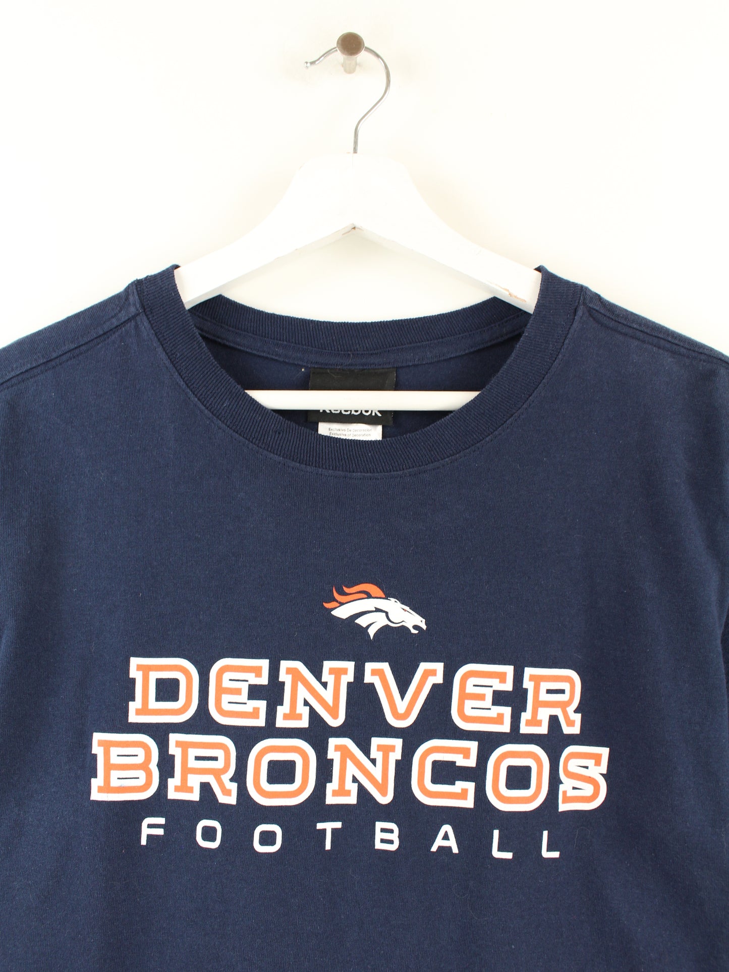 Reebok Denver Broncos T-Shirt Blau M