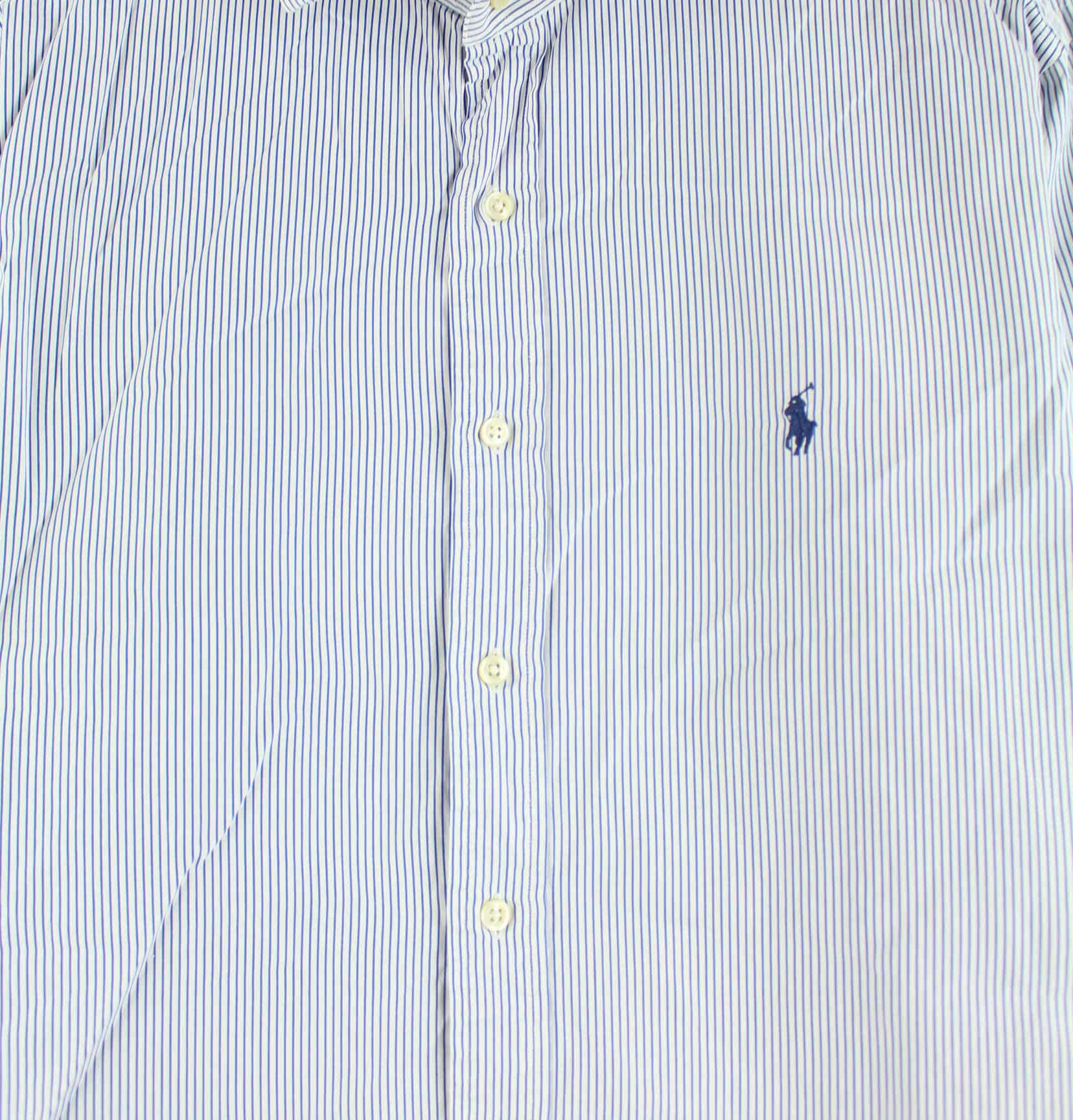 Ralph Lauren Regent Custom Fit Striped Hemd Blau L (detail image 1)