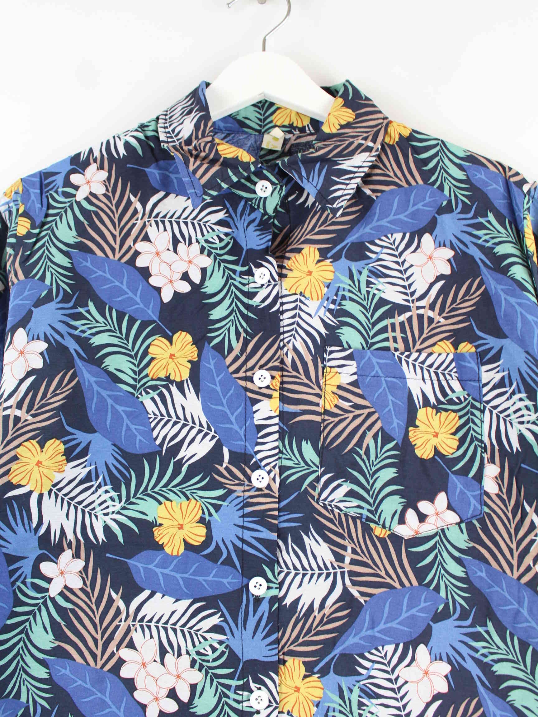 Vintage 00s Flower Hawaii Hemd Mehrfarbig L (detail image 1)