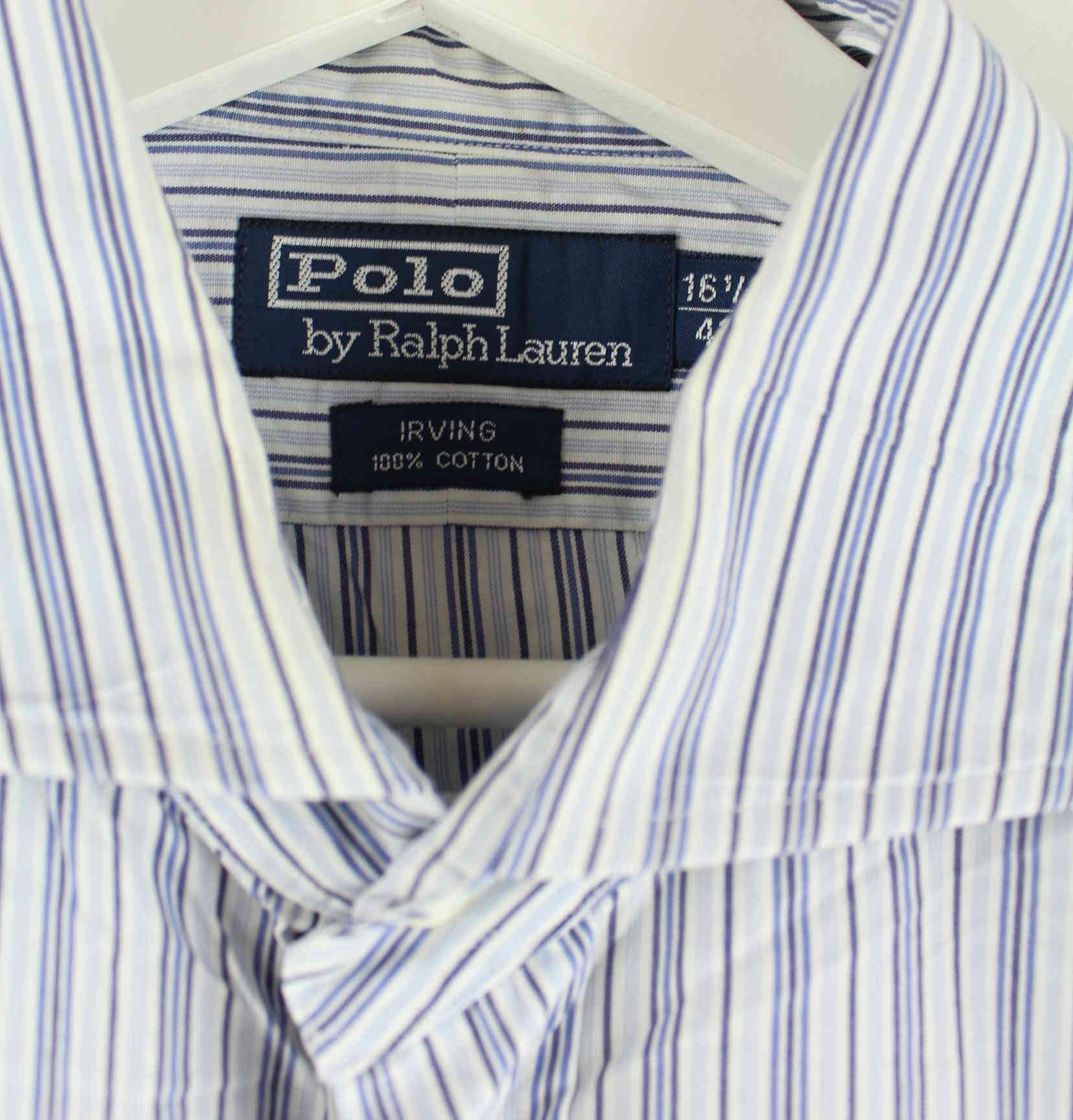 Ralph Lauren Irving Striped Hemd Blau L (detail image 2)