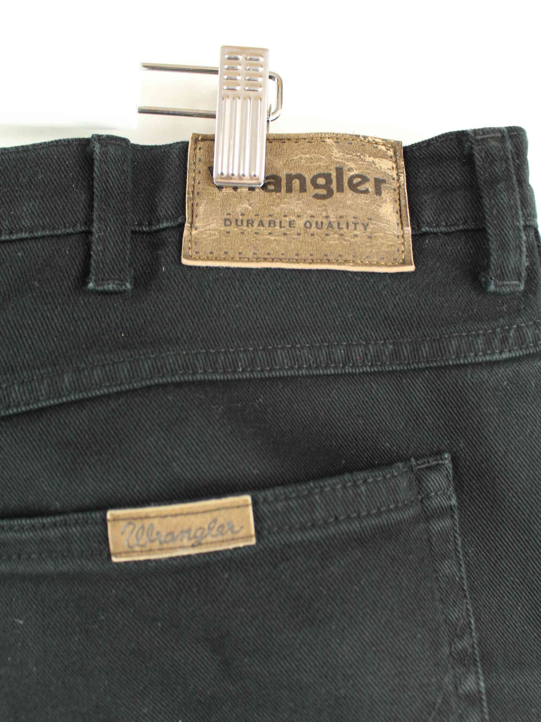Wrangler Regular Fit Jeans Schwarz W42 L32 (detail image 1)